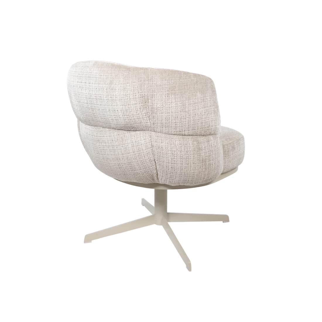 Bijzetfauteuil Jlo 8211 Beige Draaipoot 360 8211 Cremona 8211 Taupe 04