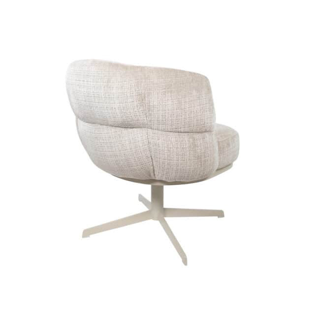 Bijzetfauteuil Jlo 8211 Beige Draaipoot 360 8211 Cremona 8211 Taupe 04