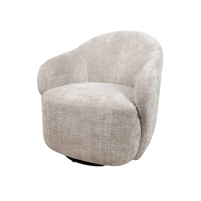Draaifauteuil Jimi 360 8211 Cremona 8211 Taupe 04