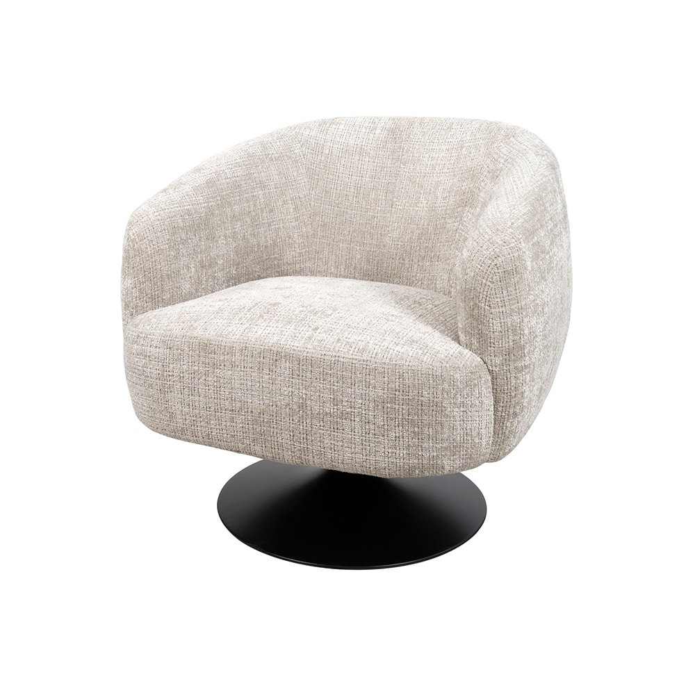 Draaifauteuil Louis 360 8211 Cremona 8211 Taupe 04
