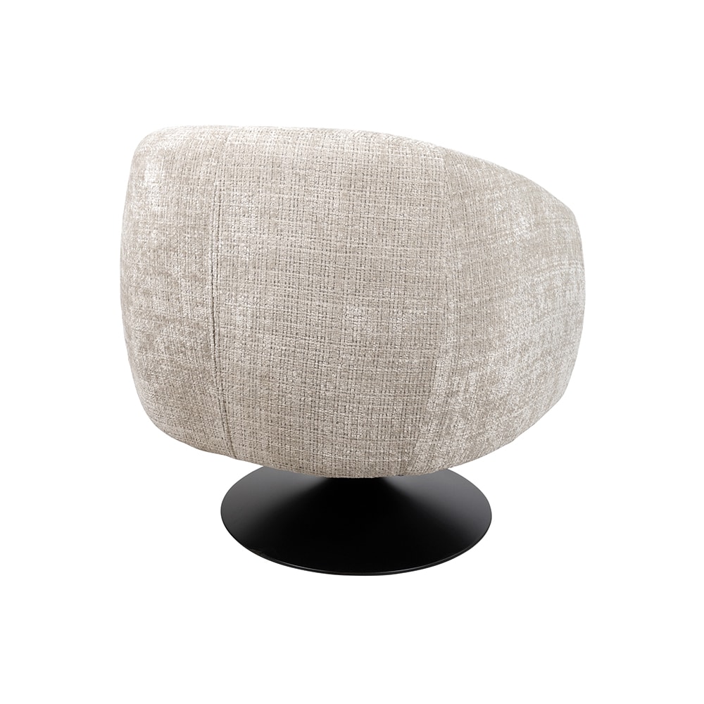 Draaifauteuil Louis 360 8211 Cremona 8211 Taupe 04