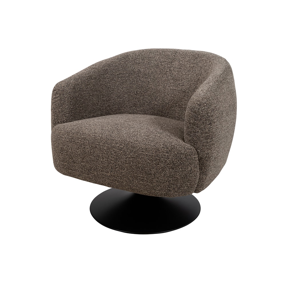 Draaifauteuil Louis 360 8211 Present 8211 Bruin 440