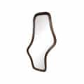 Spiegel Wavy - Golvend 121 - Mango Mat Walnoot