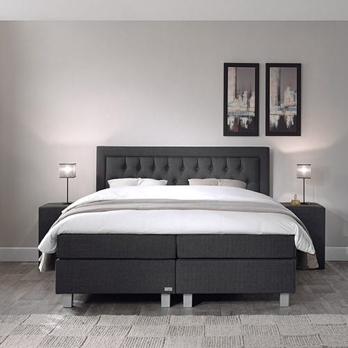 Boxspring Valentina Antraciet 140x200cm