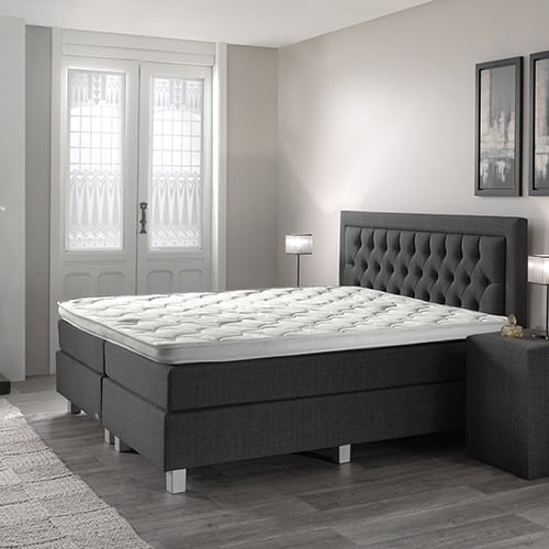 Boxspring Valentina Antraciet 140x200cm