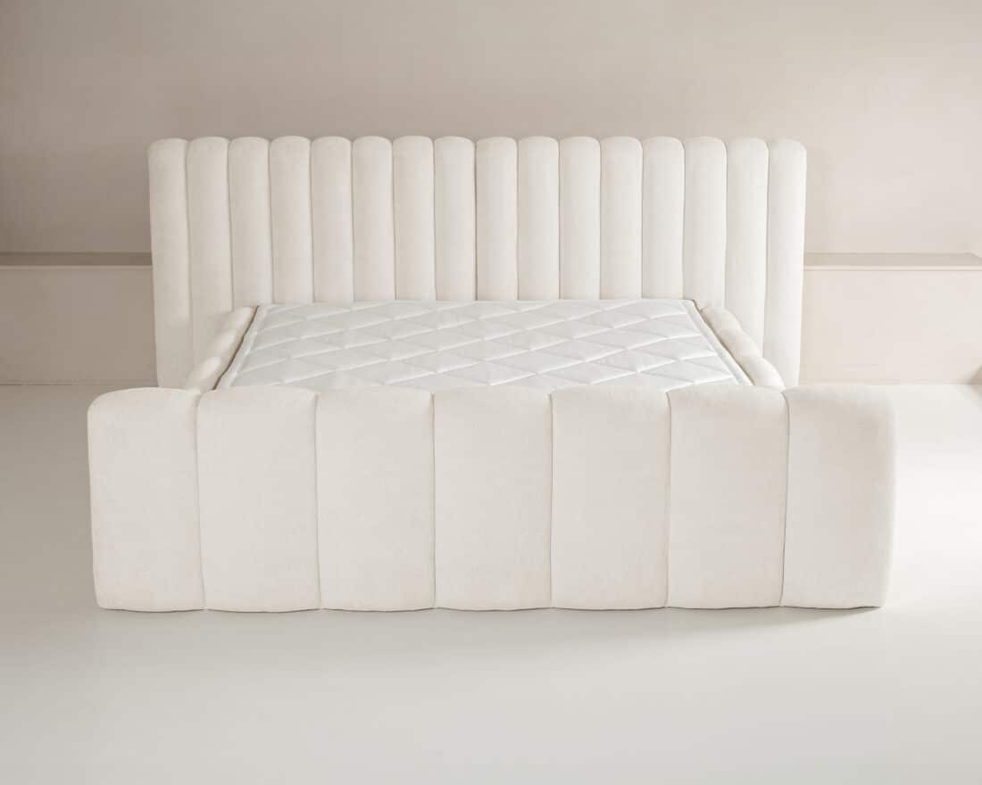 Designbed Adore Chique 180x200cm Beige 8211 Zonder Matras