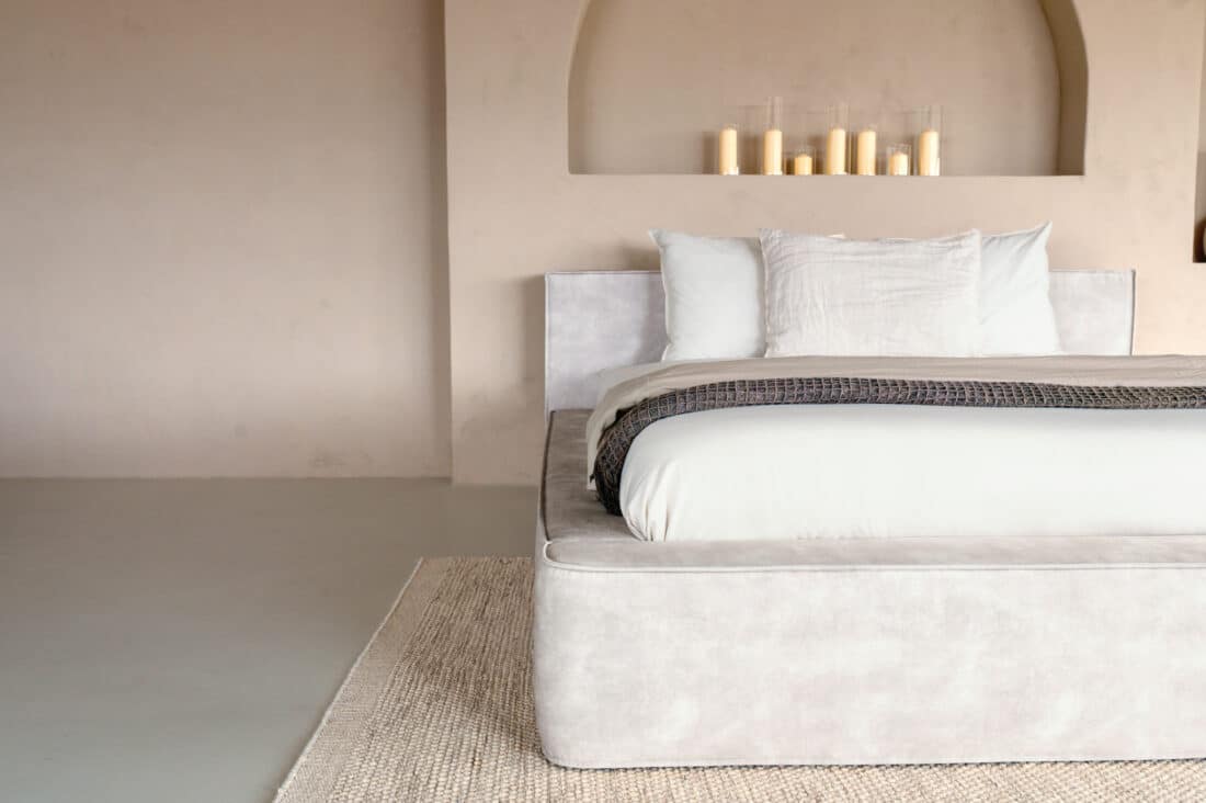 Designbed Adore Element 140x200cm Beige 8211 Zonder Matras