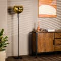 Vloerlamp 1-lichts, V850 goud