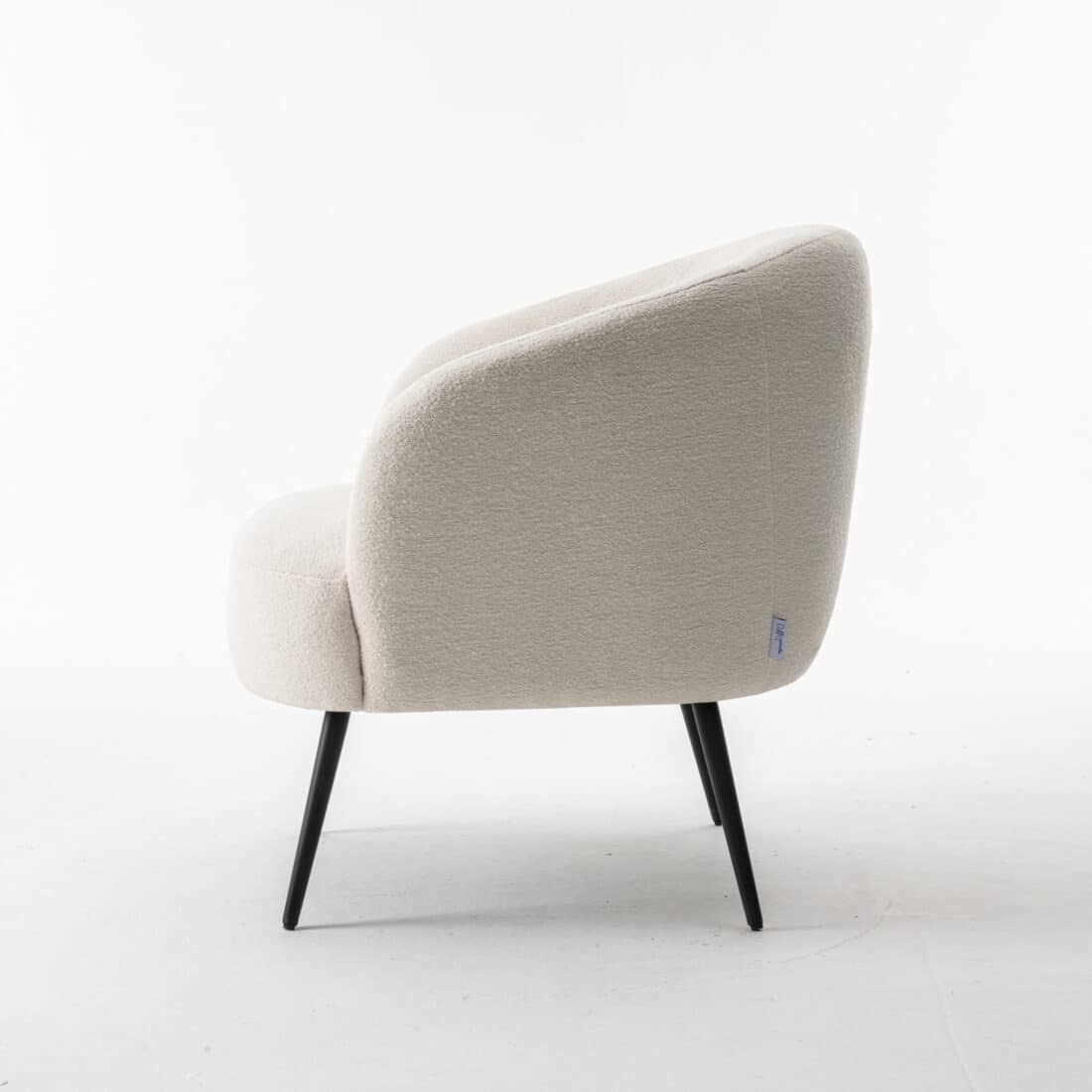 Fauteuil Laura 8211 Stof Teddy Ivory 101
