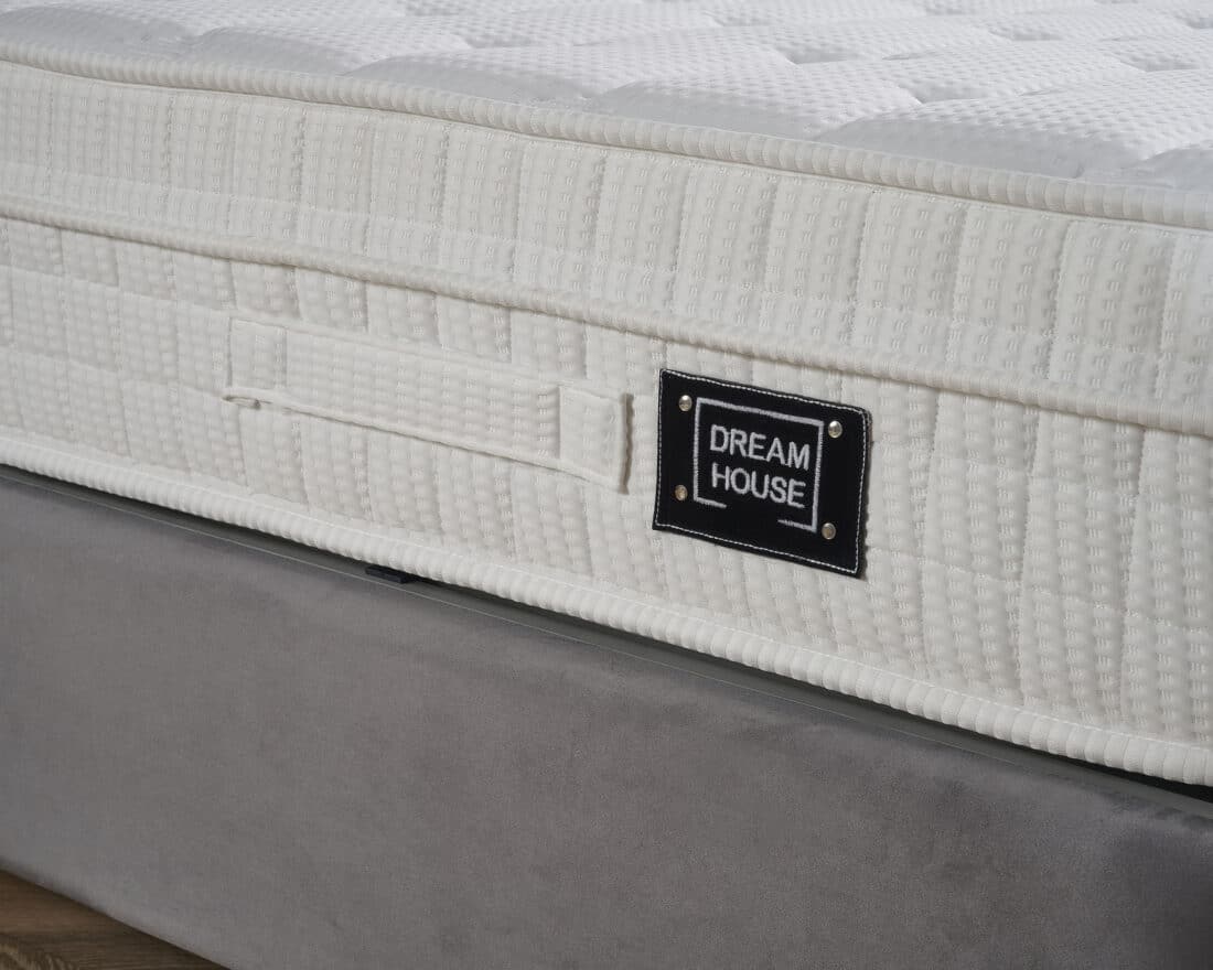Opbergboxspring Miami Velvet Antraciet 180x200cm