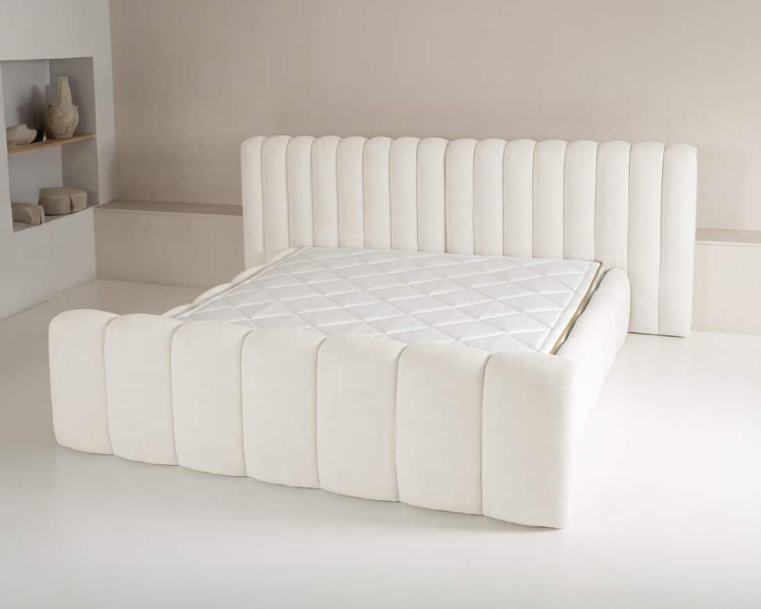 Designbed Adore Chique 180x200cm Beige 8211 Zonder Matras