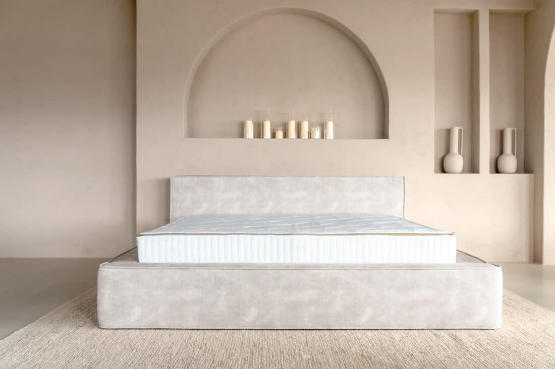 Designbed Adore Element 140x200cm Beige 8211 Zonder Matras