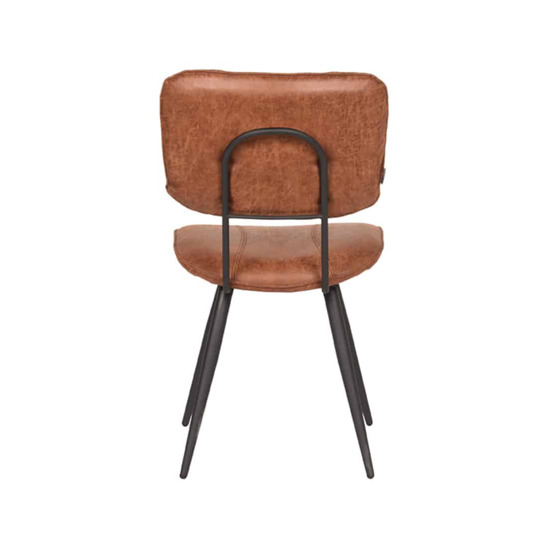 Eetkamerstoel Fos 8211 Cognac 8211 Leder Bestelling Per 2 Stuks