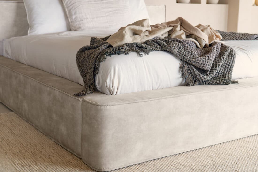 Designbed Adore Element 140x200cm Beige 8211 Zonder Matras