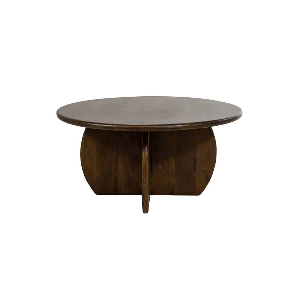 Salontafel Belly 80 H40 Mango Walnut