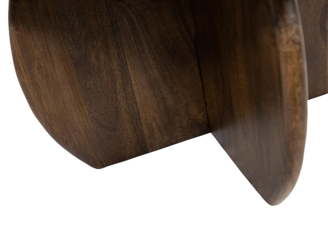 Salontafel Belly 80 H40 Mango Walnut
