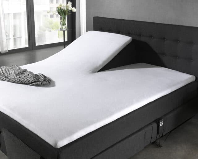 Splittopper Molton Hoeslaken 180 X 200 220
