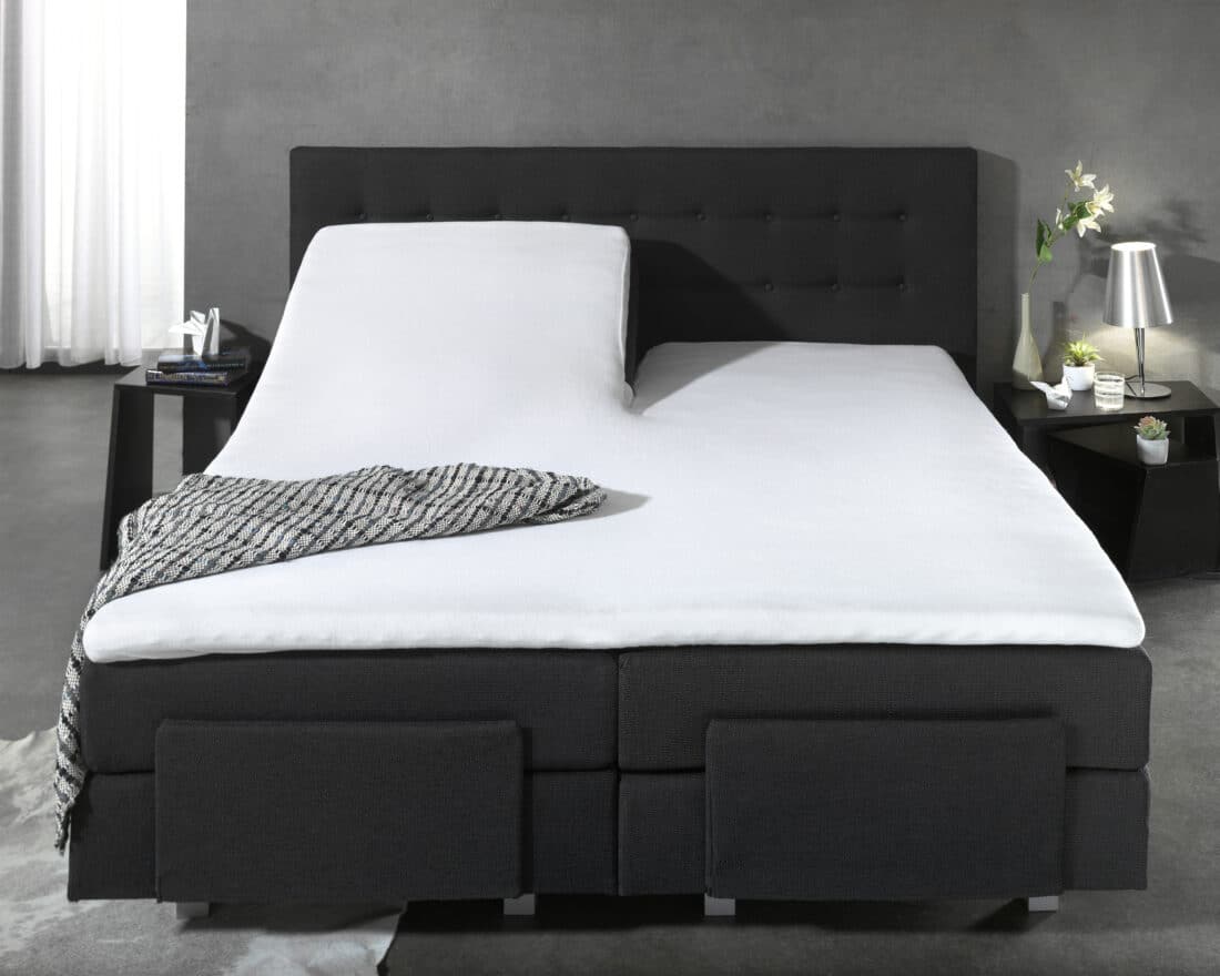 Splittopper Molton Hoeslaken 180 X 200 220