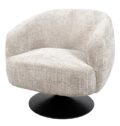 Draaifauteuil Louis 360 - Cremona - Taupe 04