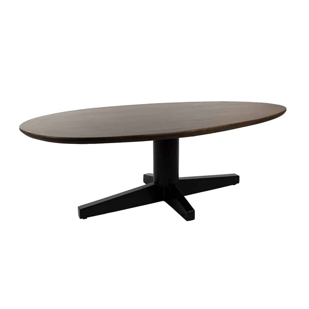 Salontafel Taurus 130 Cm 8211 Mangohout Bruin Walnoot 8211 Organisch Salontafel Taurus 130 Cm 8211 Mangohout Bruin Walnoot 8211 Organisch