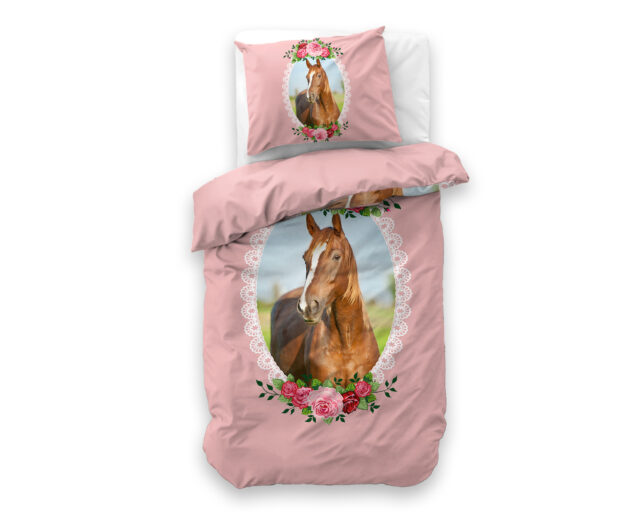 Schattig Paard Roze 140 X 200 220