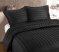 Hotel streep Antraciet 140 x 200/260