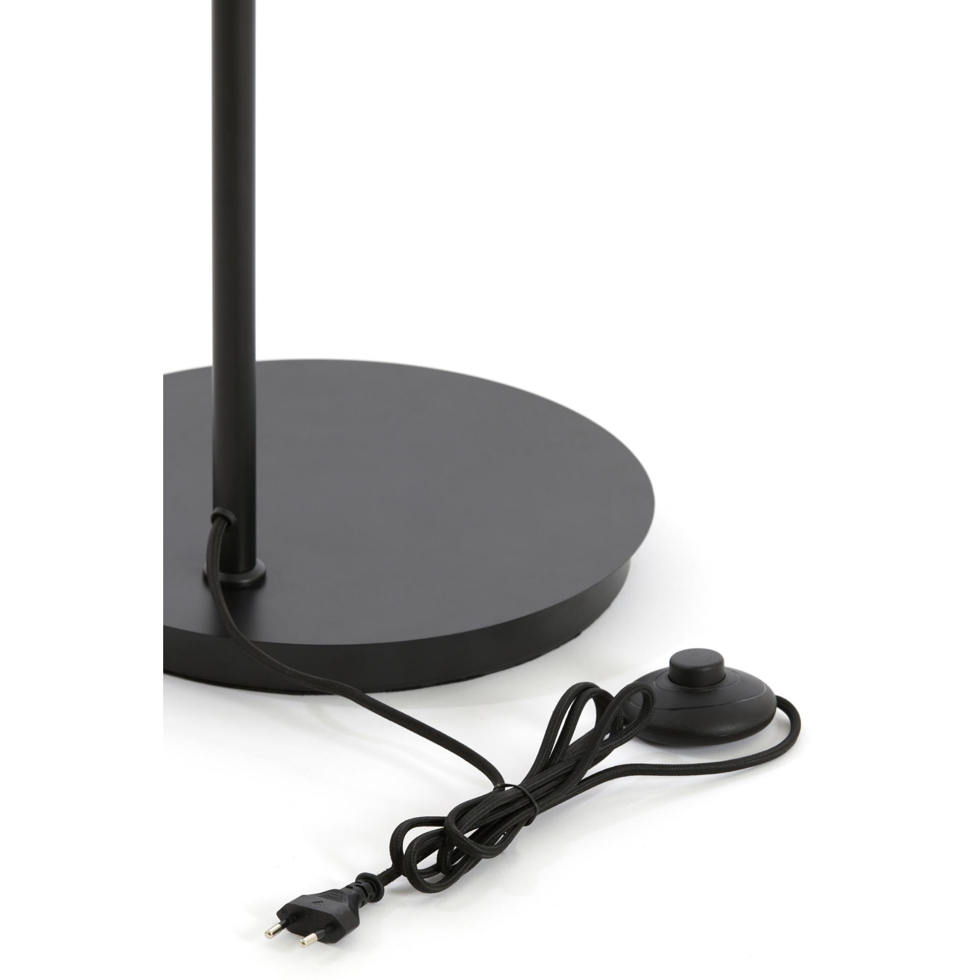 Vloerlamp Baylie 8211 Mat Zwart 8211 43x30x165cm