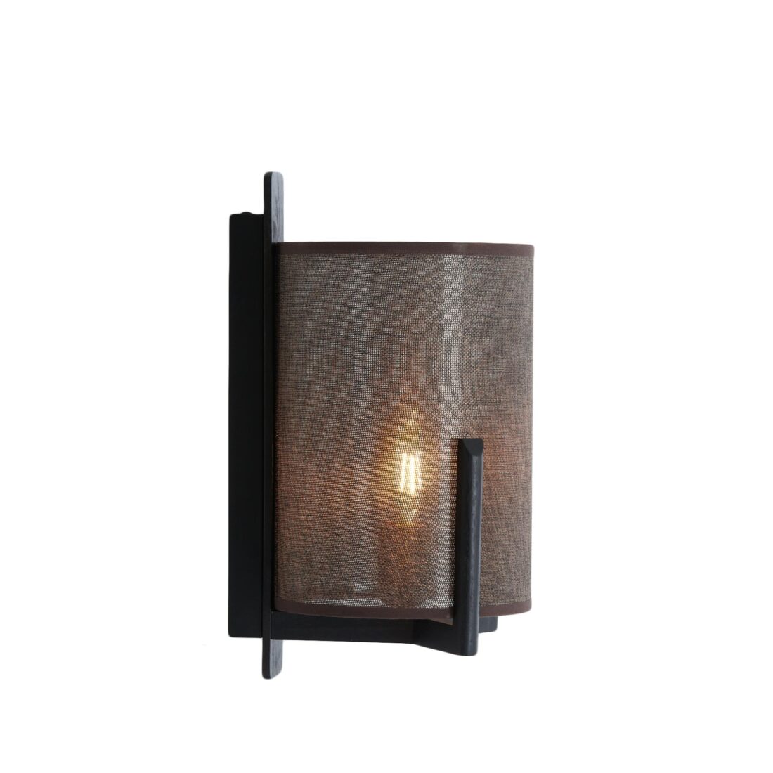 Wandlamp Litto 8211 Mat Zwart 8211 22x18x36cm