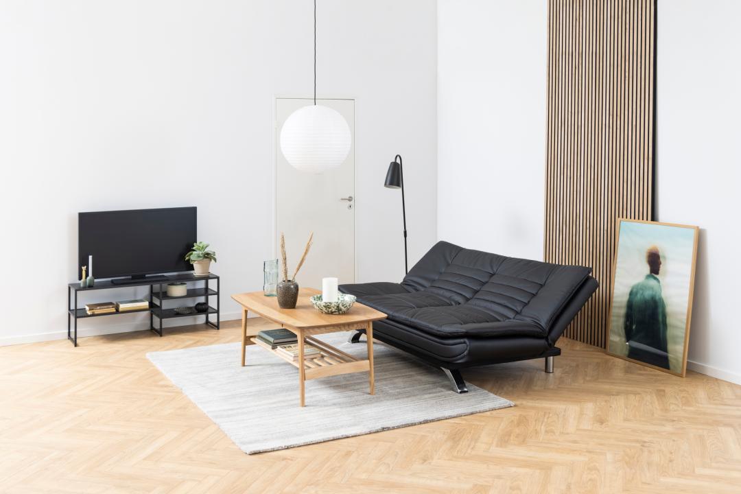 Slaapbank Geloof 8211 Stof Pu Zwart