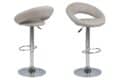 Barkruk Stevig - PU taupe - Staal (minimale bestelling 2 stuks)