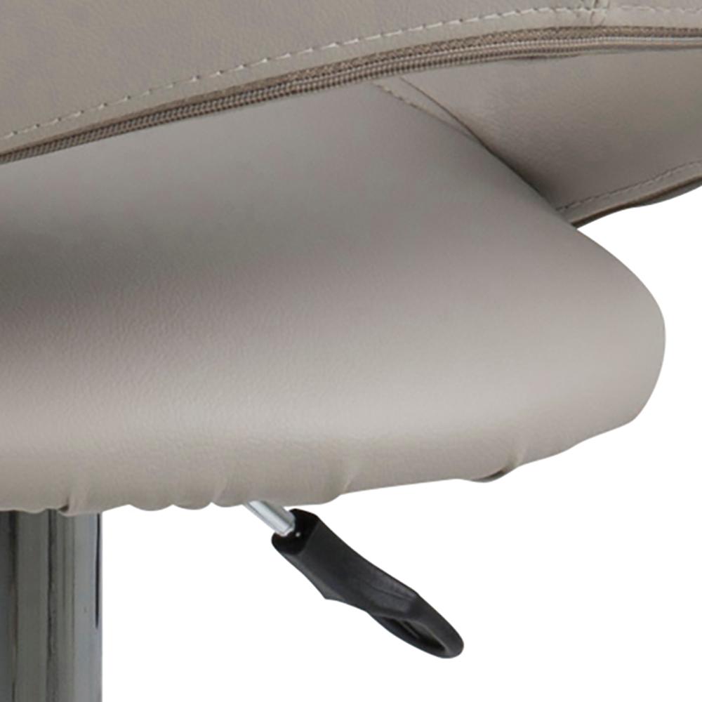Barkruk Stevig 8211 Pu Taupe 8211 Staal Minimale Bestelling 2 Stuks