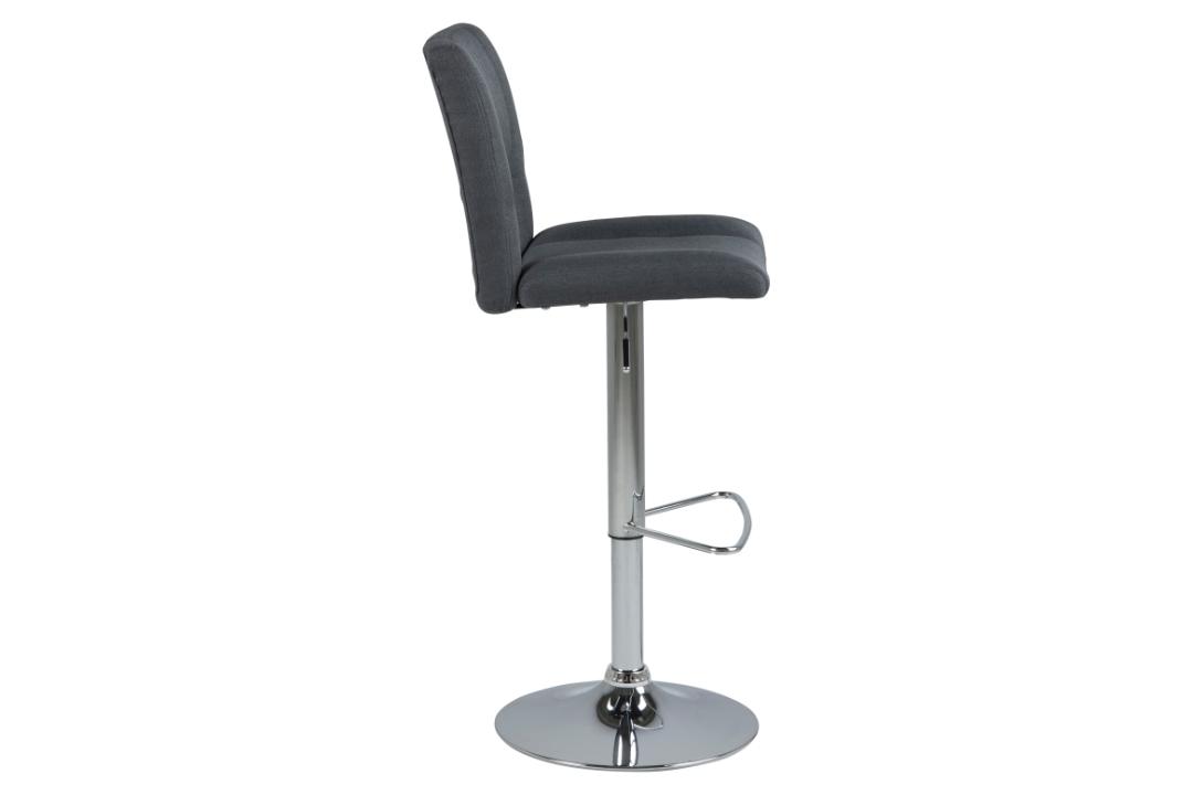 Barkruk Sylvia 8211 Stof Corsica Donkergrijs 8211 Staal Minimale Bestelling 2 Stuks