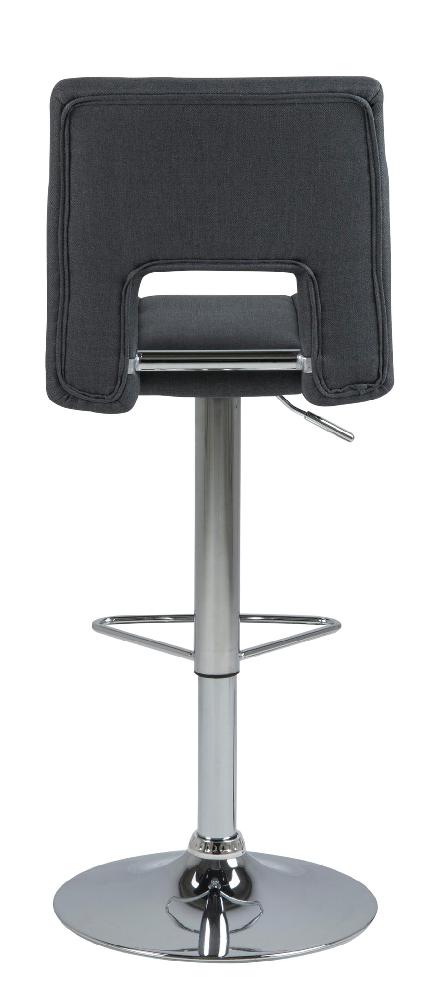 Barkruk Sylvia 8211 Stof Corsica Donkergrijs 8211 Staal Minimale Bestelling 2 Stuks