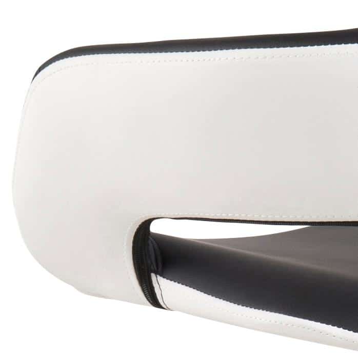 Barkruk Grace 8211 Pu Zwart Wit 8211 Staal