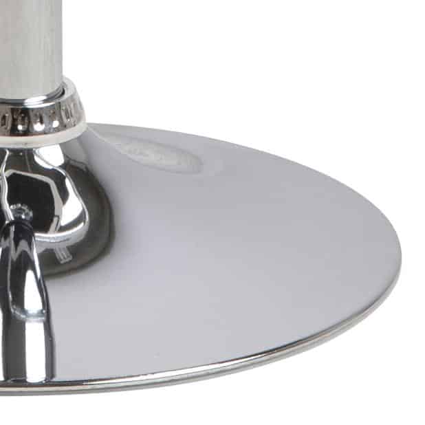 Barkruk Grace 8211 Pu Zwart Wit 8211 Staal