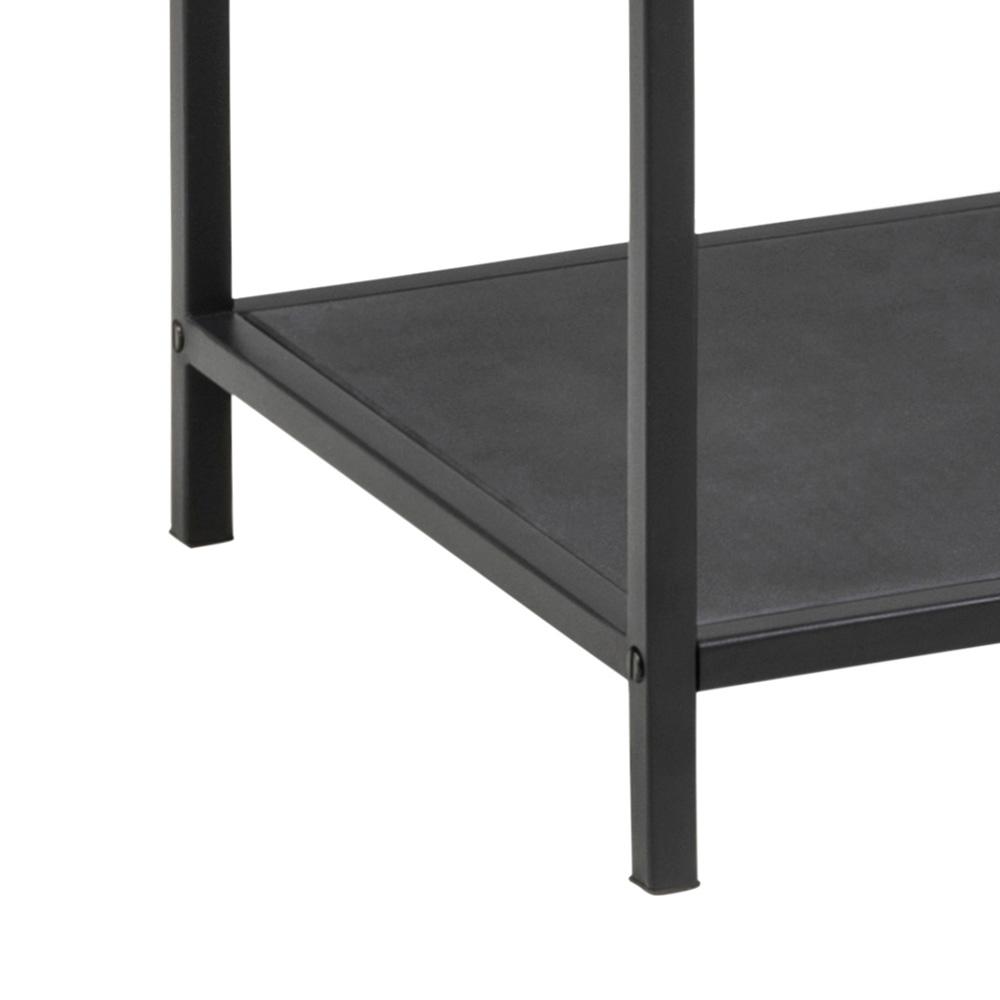Boekenkast Seaford 8211 Zwart Metaal 8211 Glas