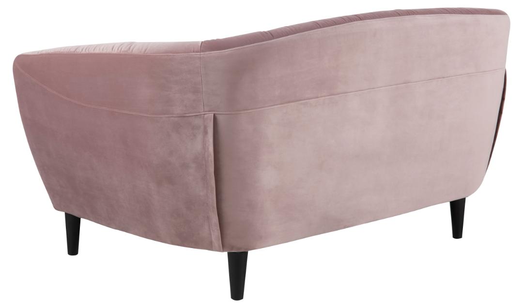 2 Zitsbank Ria 8211 Stof Vic Dusty Rose