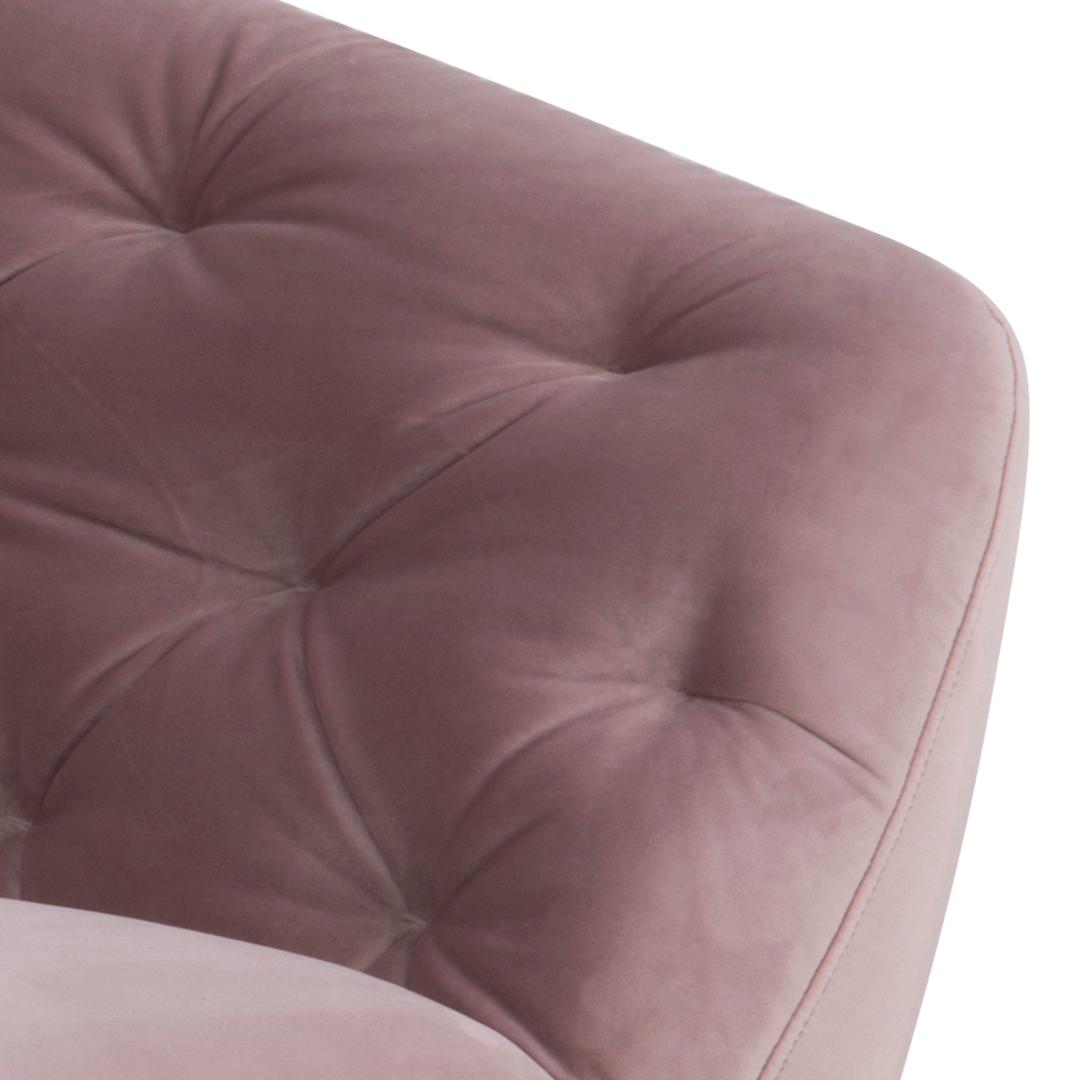2 Zitsbank Ria 8211 Stof Vic Dusty Rose