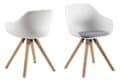 Eetkamerstoel Tina met armleuning (minimale bestelling 2 stuks)