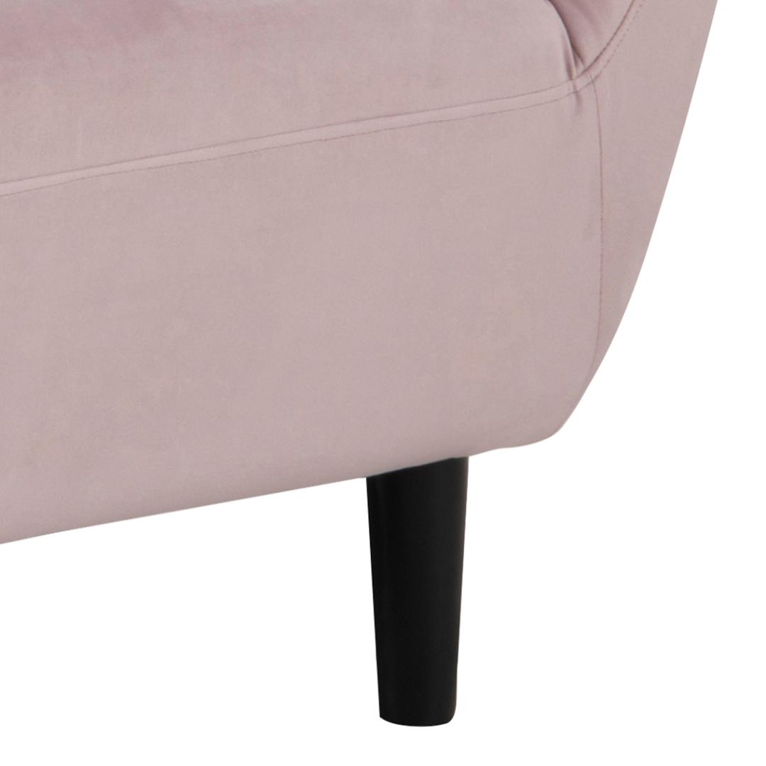 3 Zitsbank Ria 8211 Stof Roze Fluweel