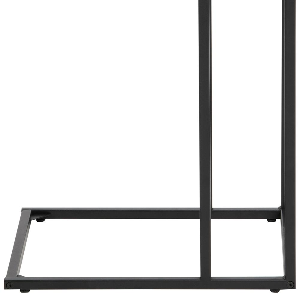 Bijzettafel Seaford 8211 Zwart Eiken Melamine