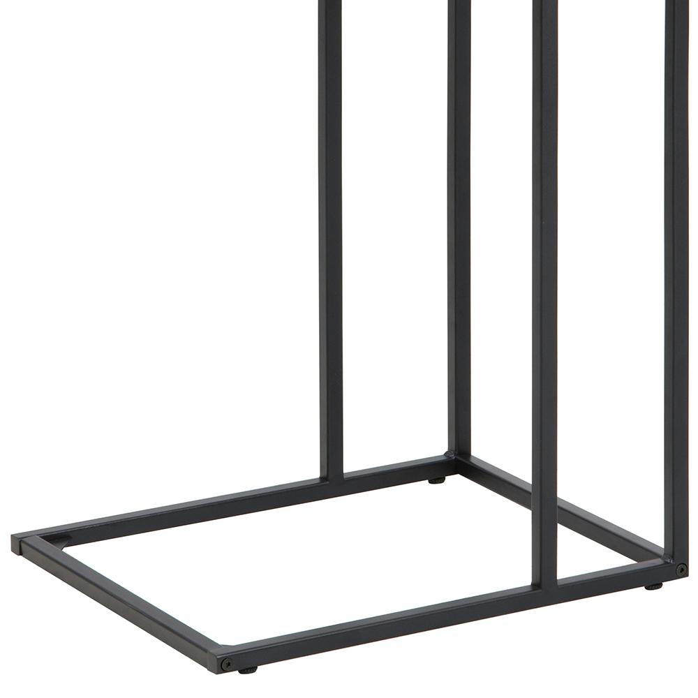 Bijzettafel Seaford 8211 Zwart Eiken Melamine