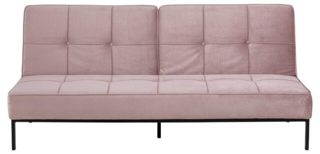 Slaapbank Perugia 8211 Stof Dusty Rose