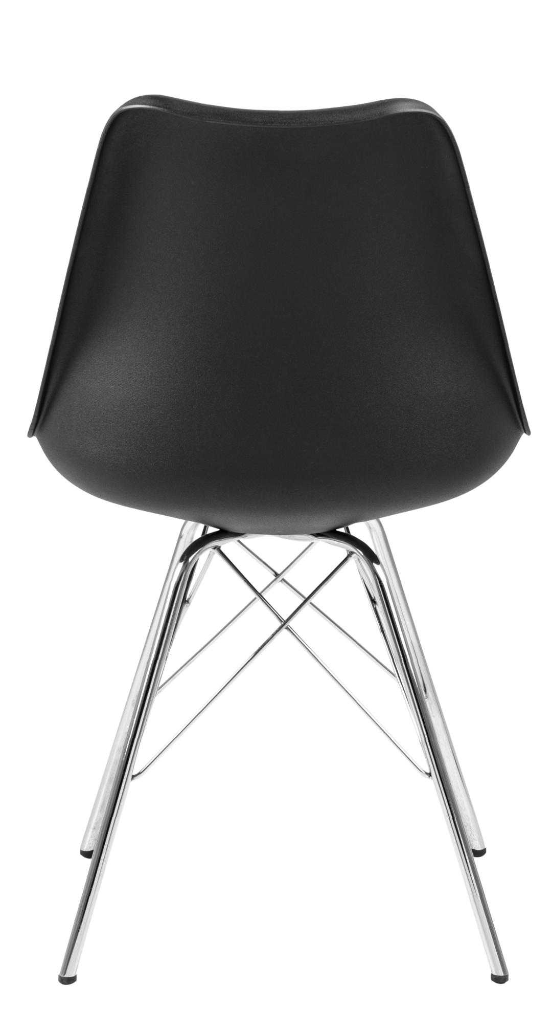 Eetkamerstoel Eris 8211 Zwart Pu 8211 Metaal Minimale Bestelling 4 Stuks Eetkamerstoel Eris 8211 Zwart Pu 8211 Metaal Minimale Bestelling 4 Stuks