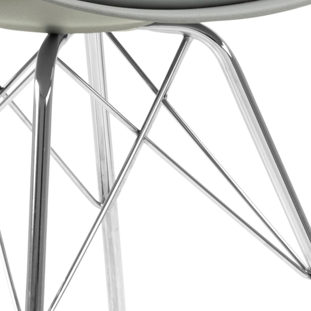Eetkamerstoel Eris 8211 Pu Grijs 8211 Metaal Grijs Minimale Bestelling 4 Stuks