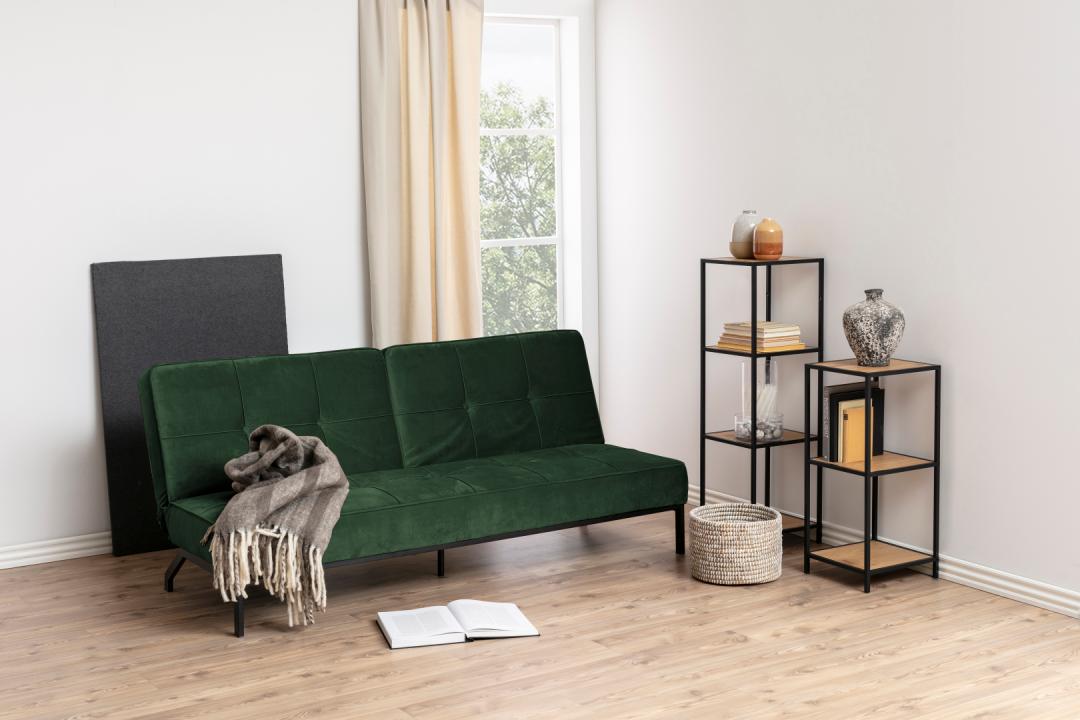 Slaapbank Perugia 8211 Stof Bosgroen