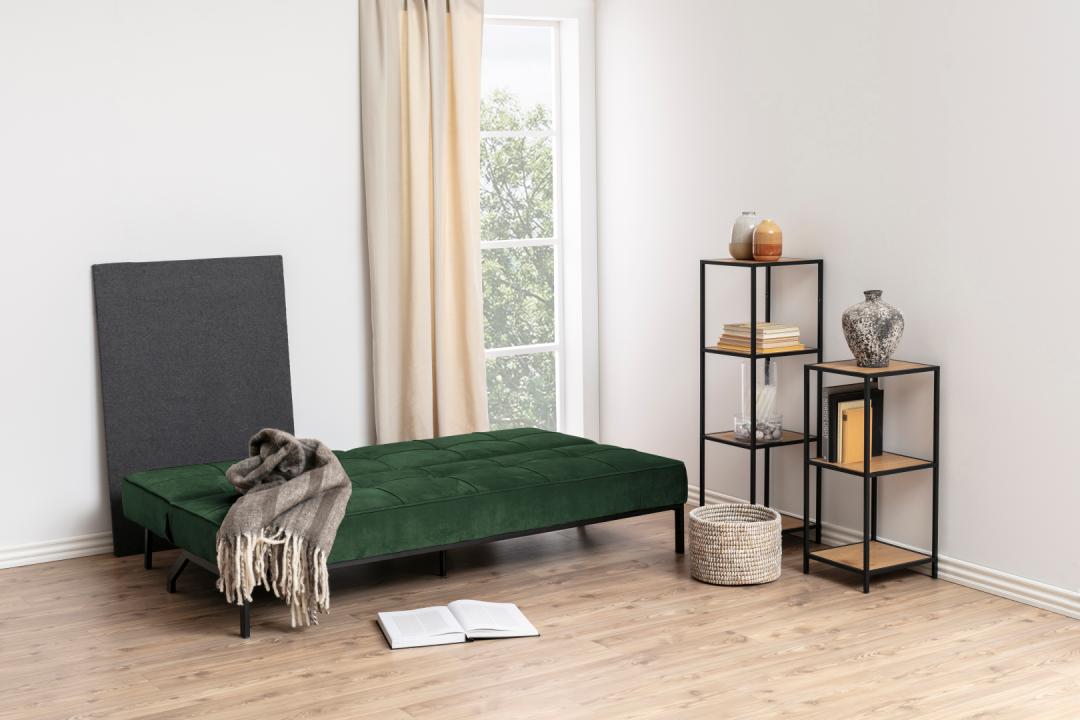Slaapbank Perugia 8211 Stof Bosgroen
