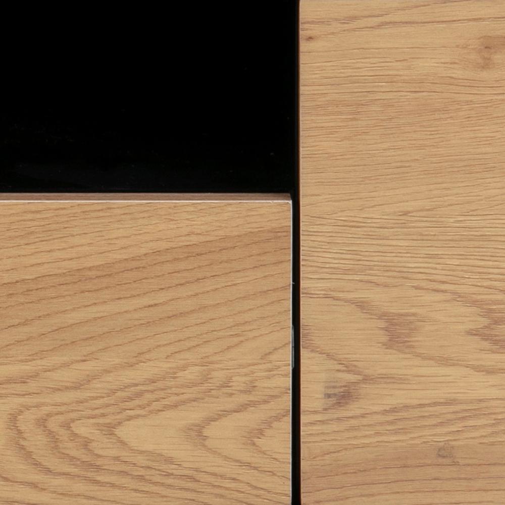 Tv Meubel Seaford 8211 Zwart Pu Mdf