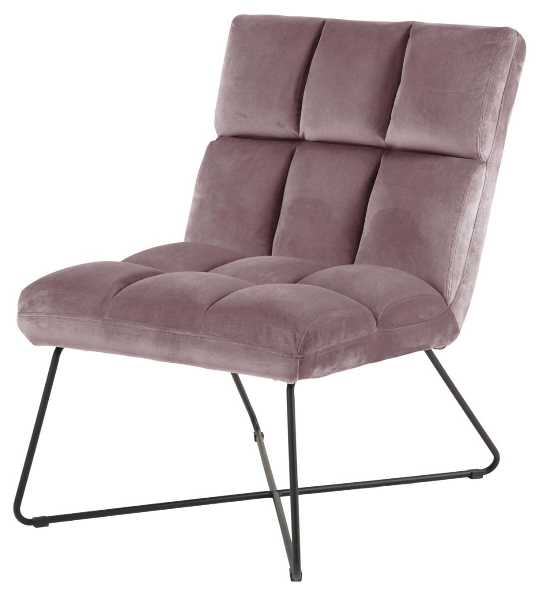 Loungestoel Alba 8211 Stof Vic Oud Roze Loungestoel Alba 8211 Stof Vic Oud Roze