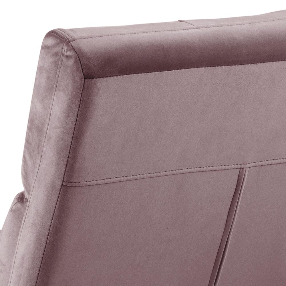 Loungestoel Alba 8211 Stof Oud Roze